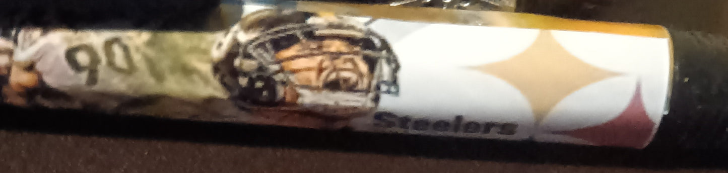 P. Steelers Retractable Ink Pen (Black ink)