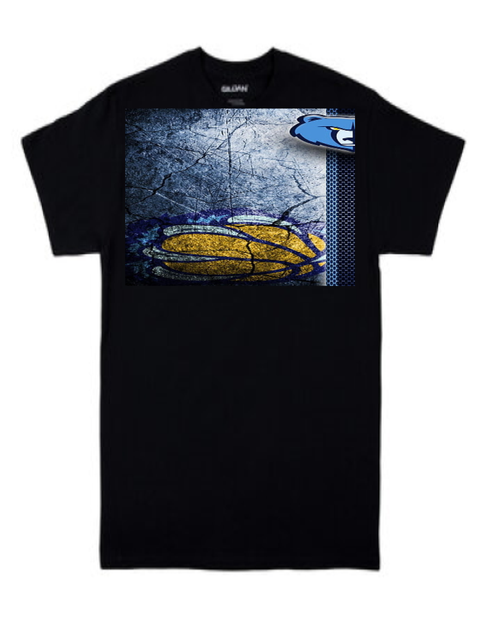M. Grizzlies Basketball Adult & Youth T-shirts