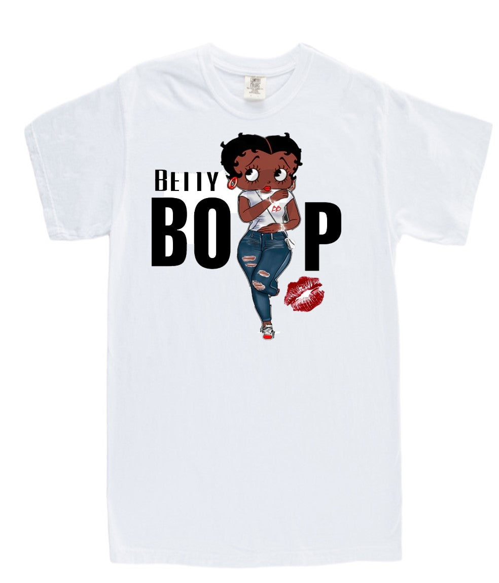 T-BB01 -Betty Boop with a Kiss Tshirt