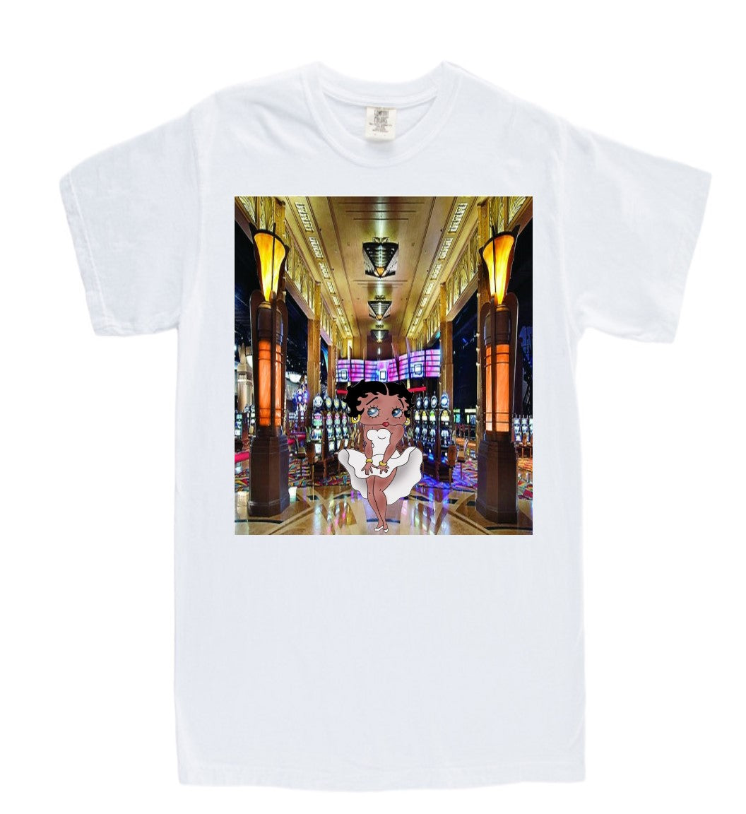 Gambling Betty Boop T-shirt