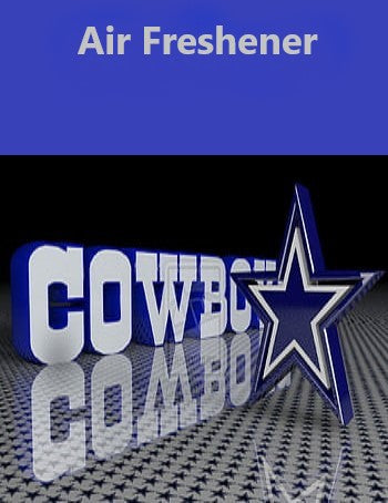 AF01 - D. Cowboys Car Air Freshener