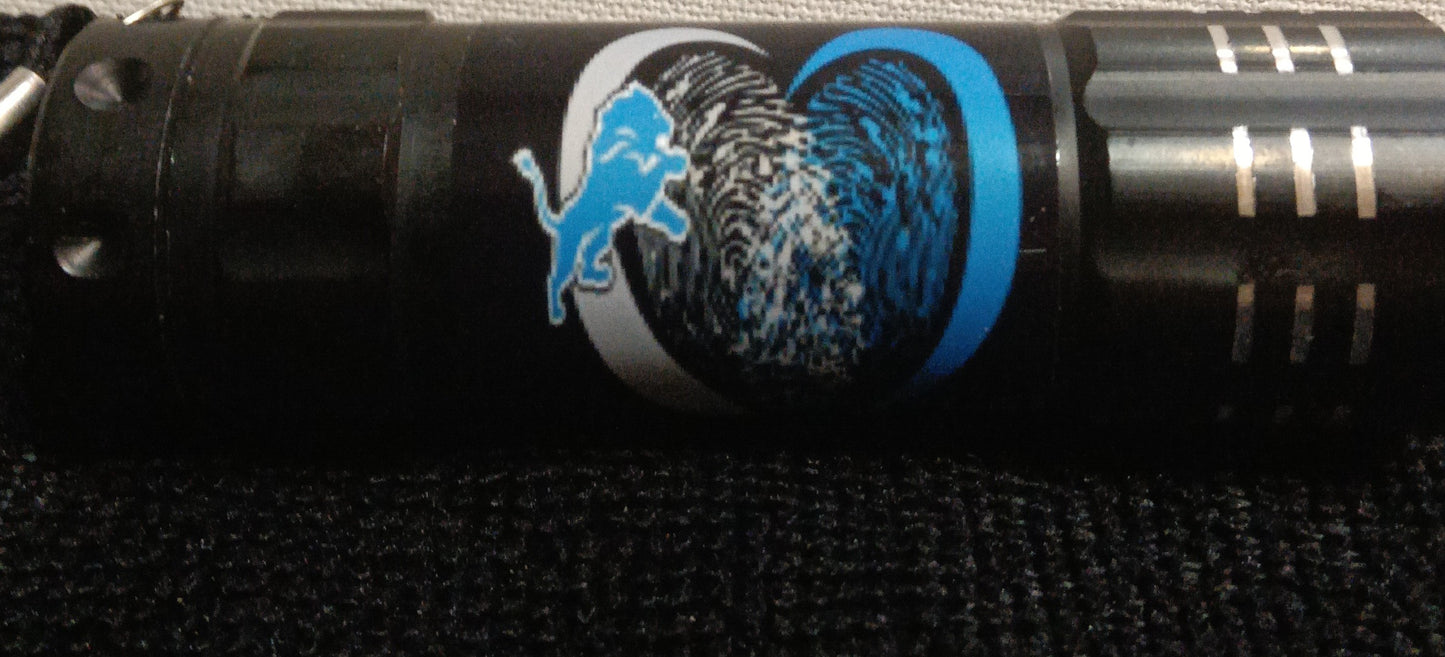 Pro Football Teams Led Pocket Flashlight