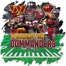 Washington Commanders Vinyl Print (Shirt not included)