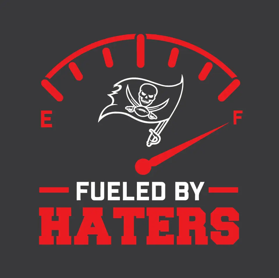 TB. Buccaneers Press On Vinyl Print
