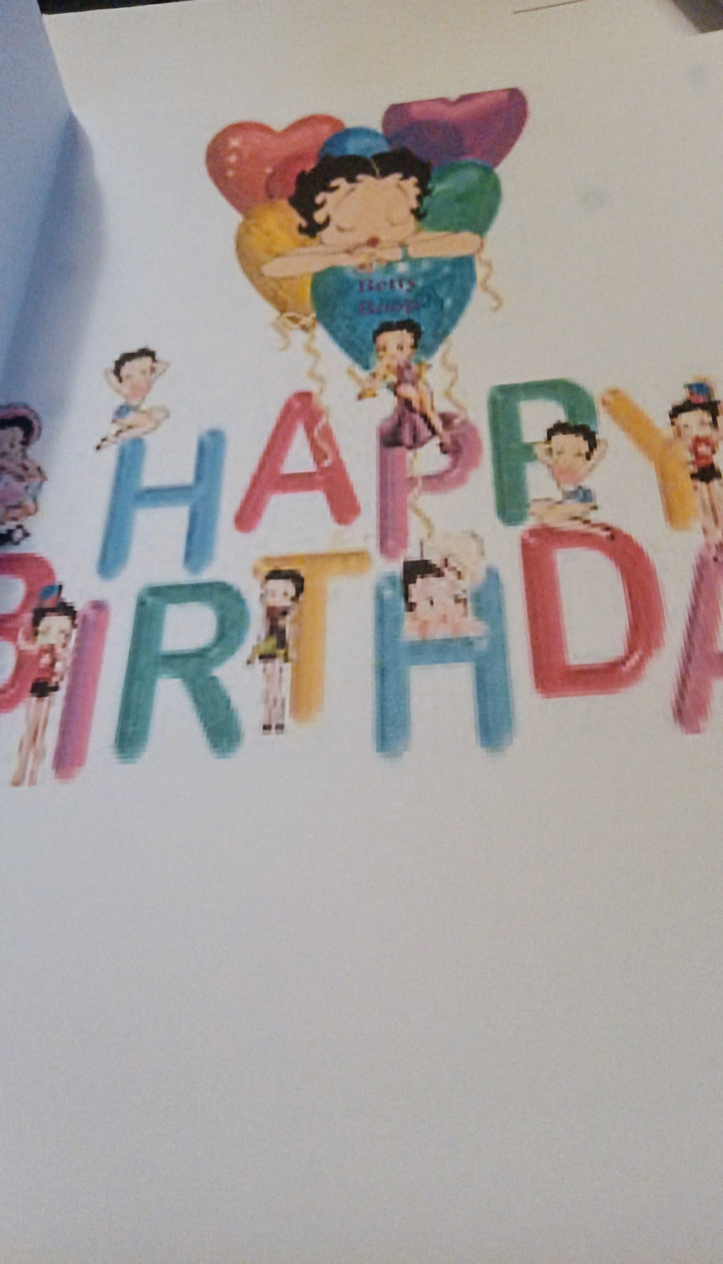 Betty Boop Happy Birthday Cards