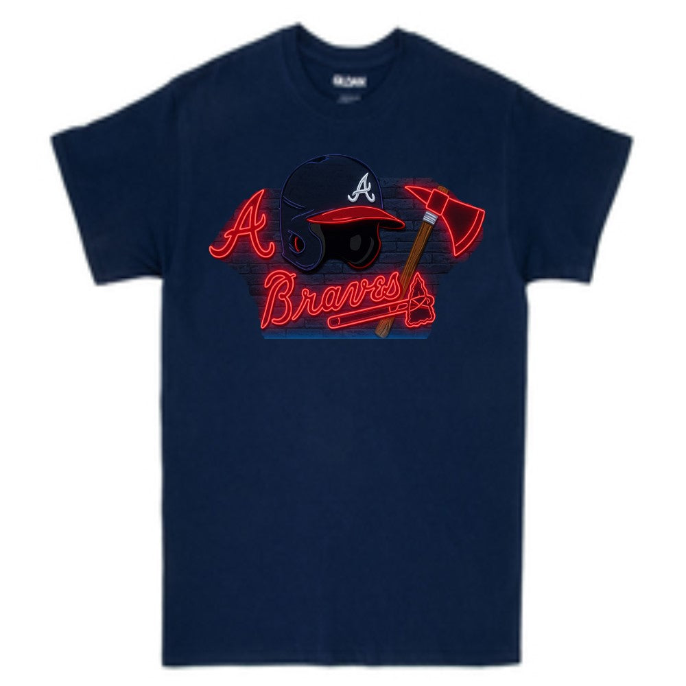 T- AB01 - Atl. Braves Baseball Adult & Youth T-shirts