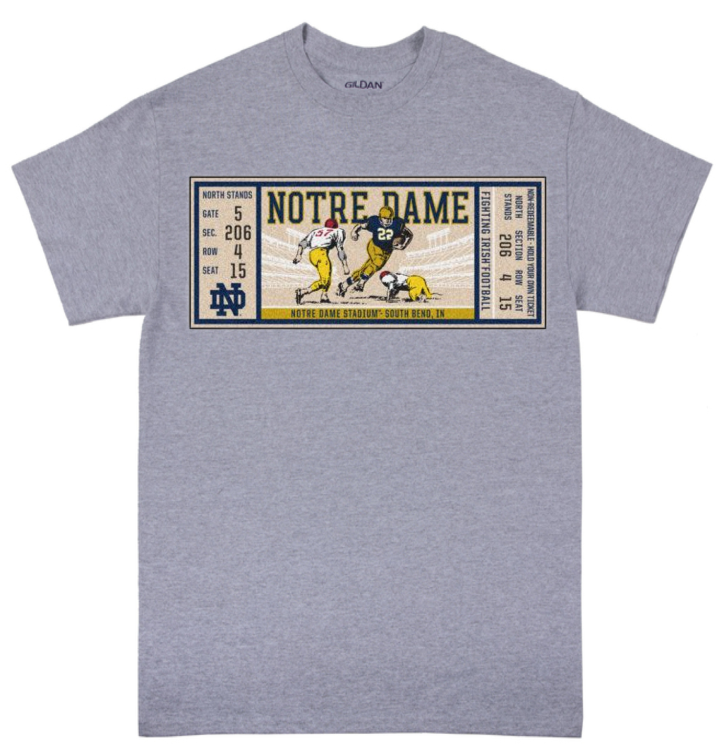 N. Dame Football Adult & Youth T-shirts
