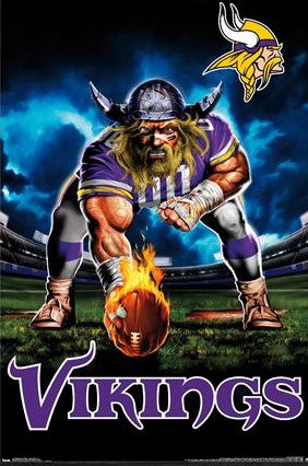 Minnesota Vikings Vinyl Print