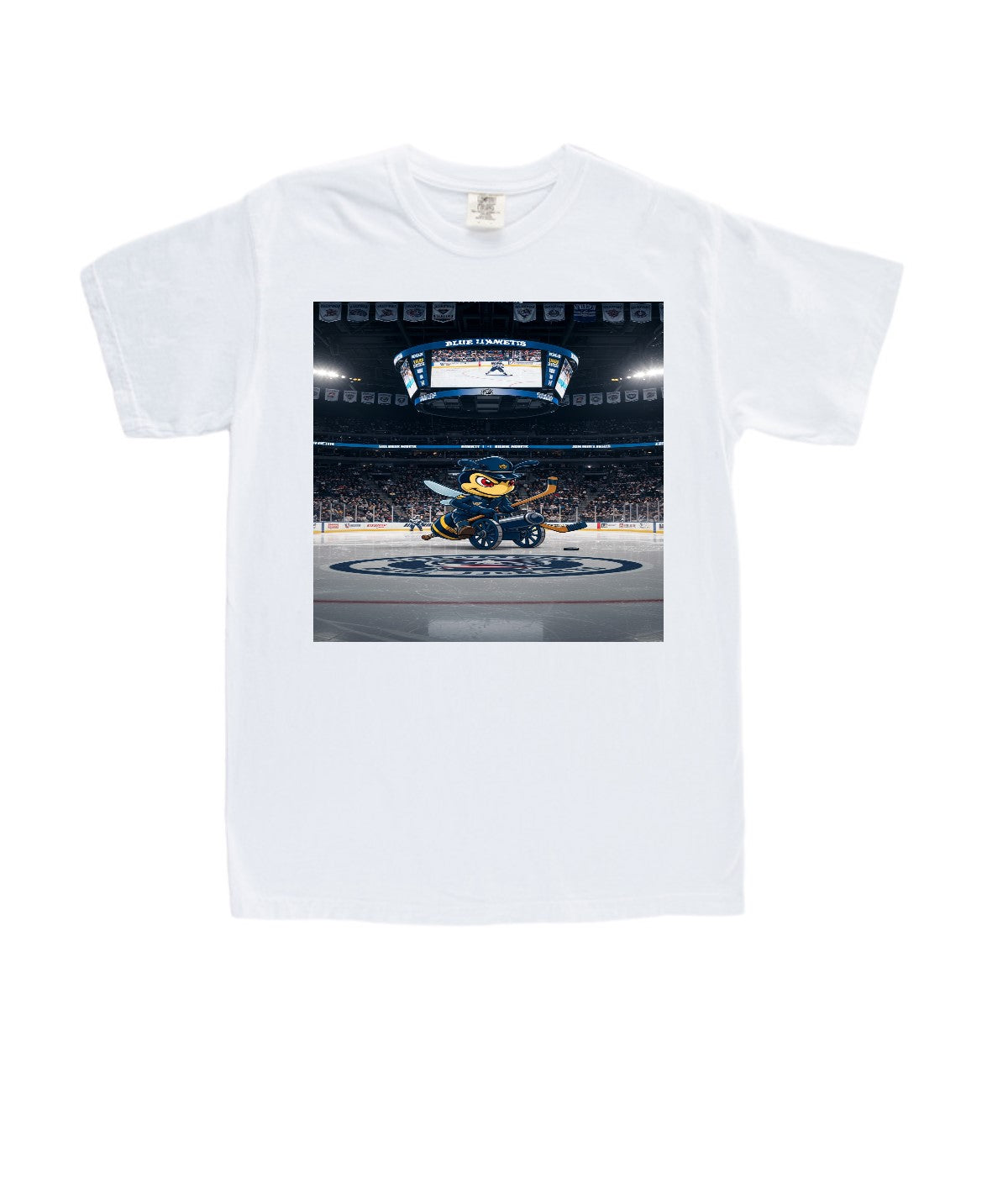 T-BJ01 - Blue Jackets Stinger Adult & Youth T-shirts