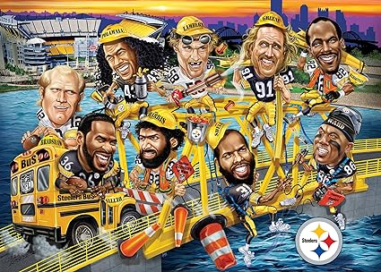 P Steelers Waterproof Vinyl Stickers