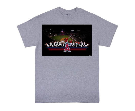 L. Angeles Angels Baseball Adult & Youth T-shirts