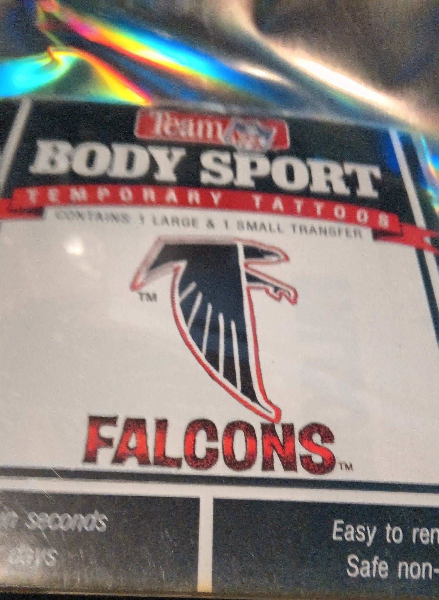 Team NFL Body Sport Temporary Tattoos