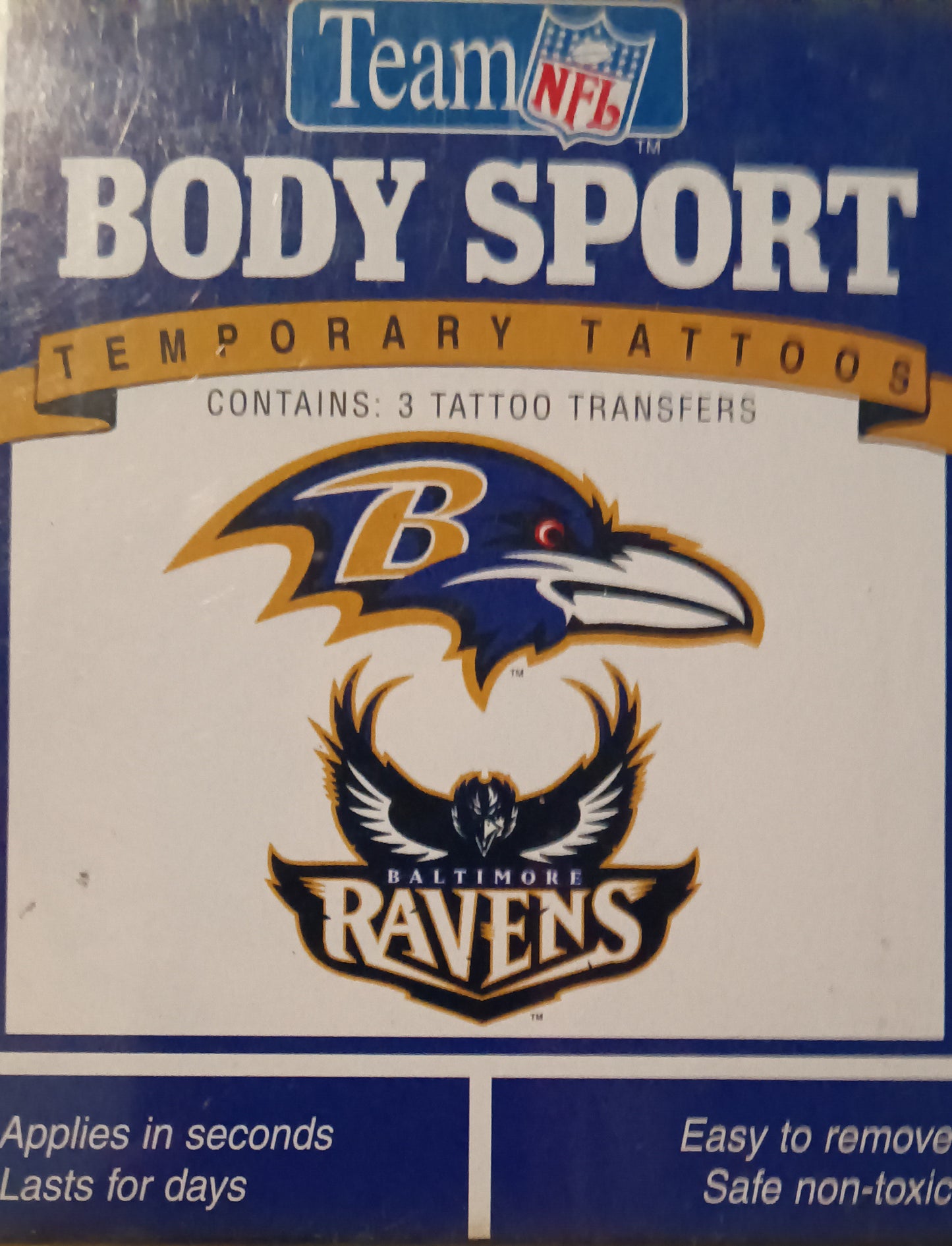 Team NFL Body Sport Temporary Tattoos