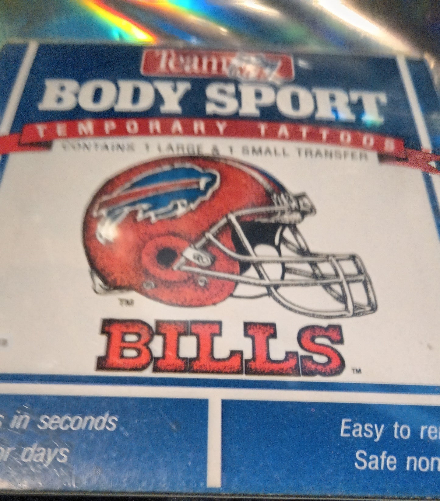 Team NFL Body Sport Temporary Tattoos