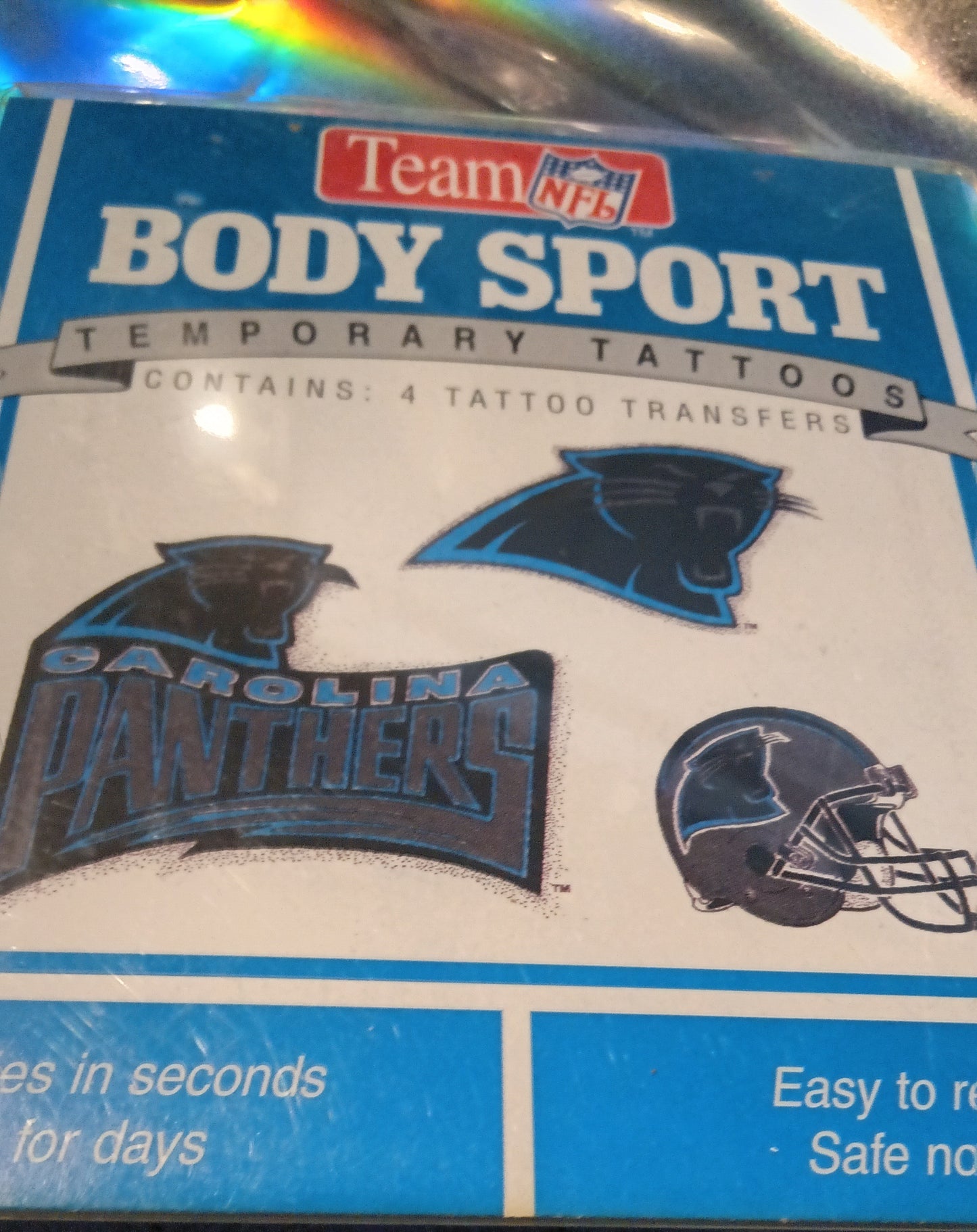 Team NFL Body Sport Temporary Tattoos