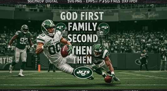 NY Jets Vinyl Iron On Print