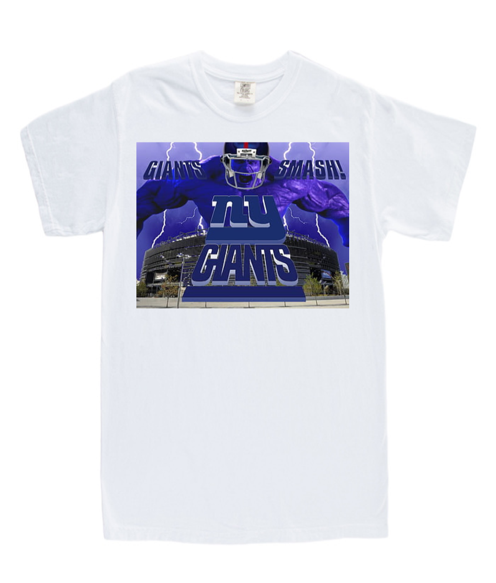 NY. Giants Football Adult & Youth T-shirts