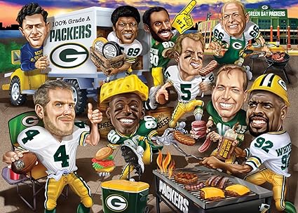 Ready To Press Green Bay Packers Vinyl Print