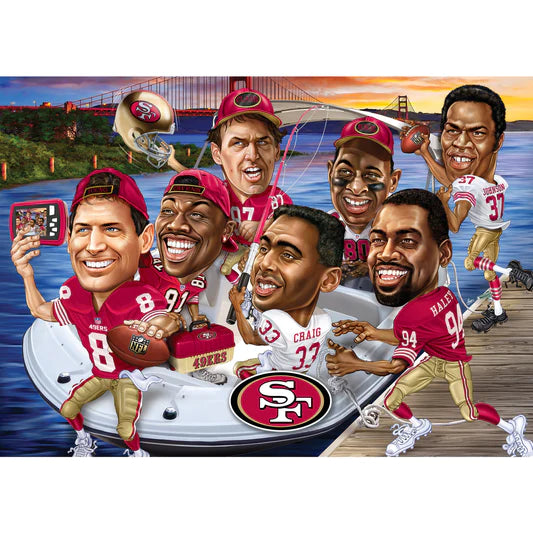 SF 49ers Vinyl Iron On Print