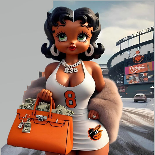 B. Orioles with Betty Boop T-shirt
