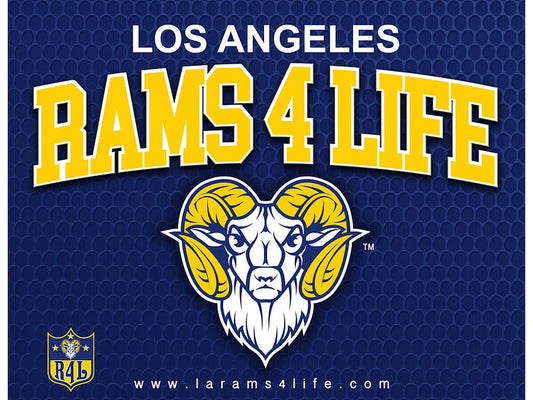 LA Rams Waterproof Vinyl Stickers