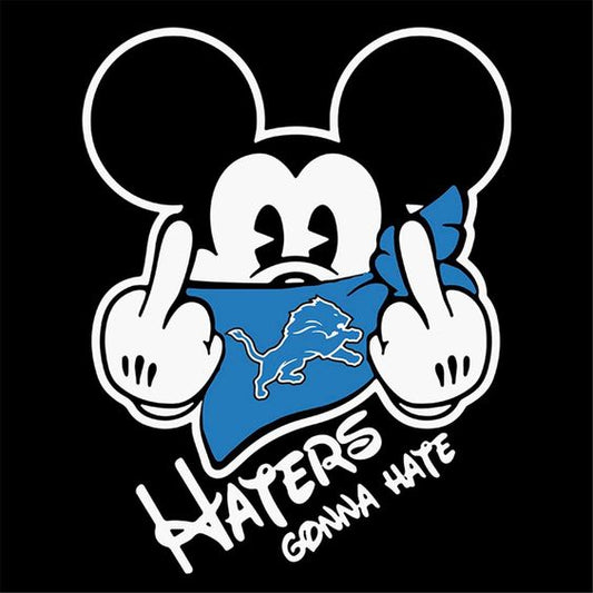 Ready To Press Detroit Lions Vinyl Print