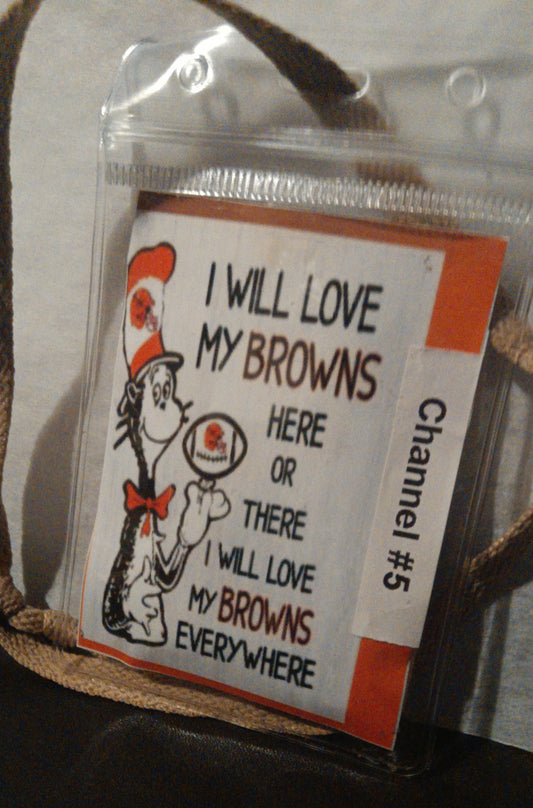 AF01 - I Will Love My Browns Car Chanel #5 Air Freshener