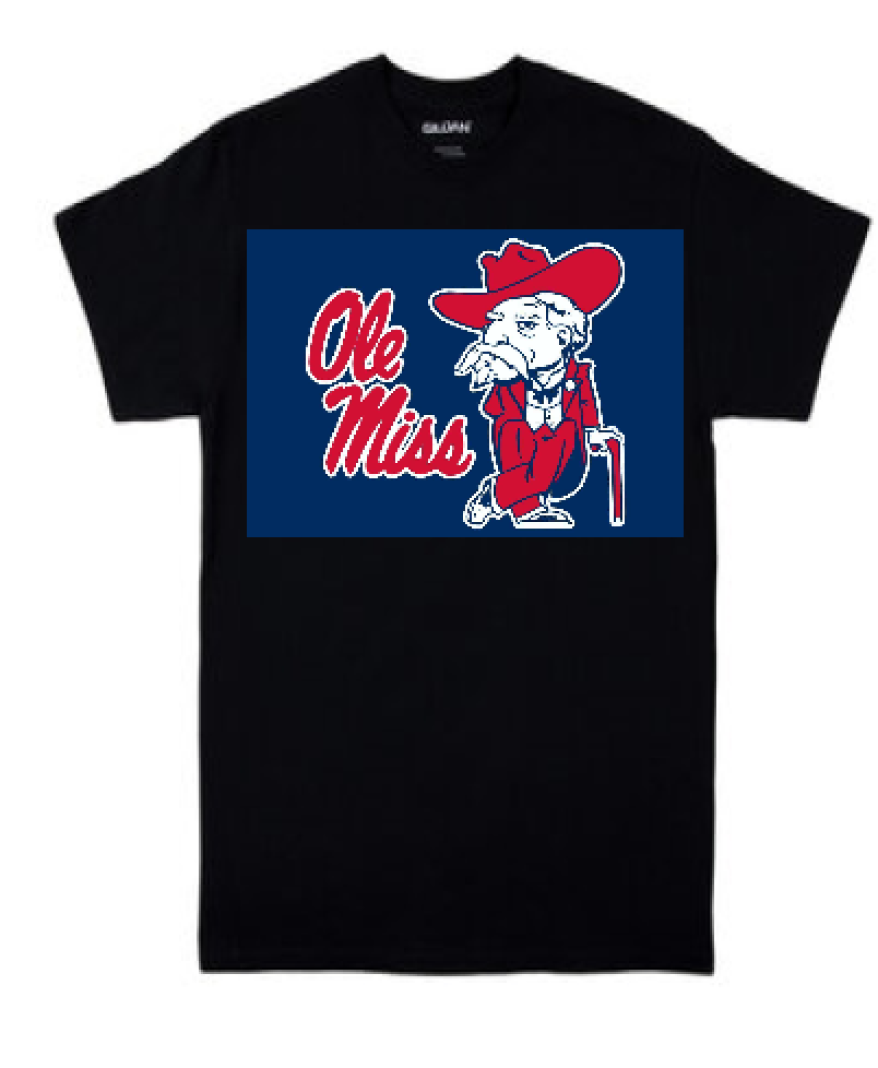 U Mississippi Football Adult & Youth T-shirts