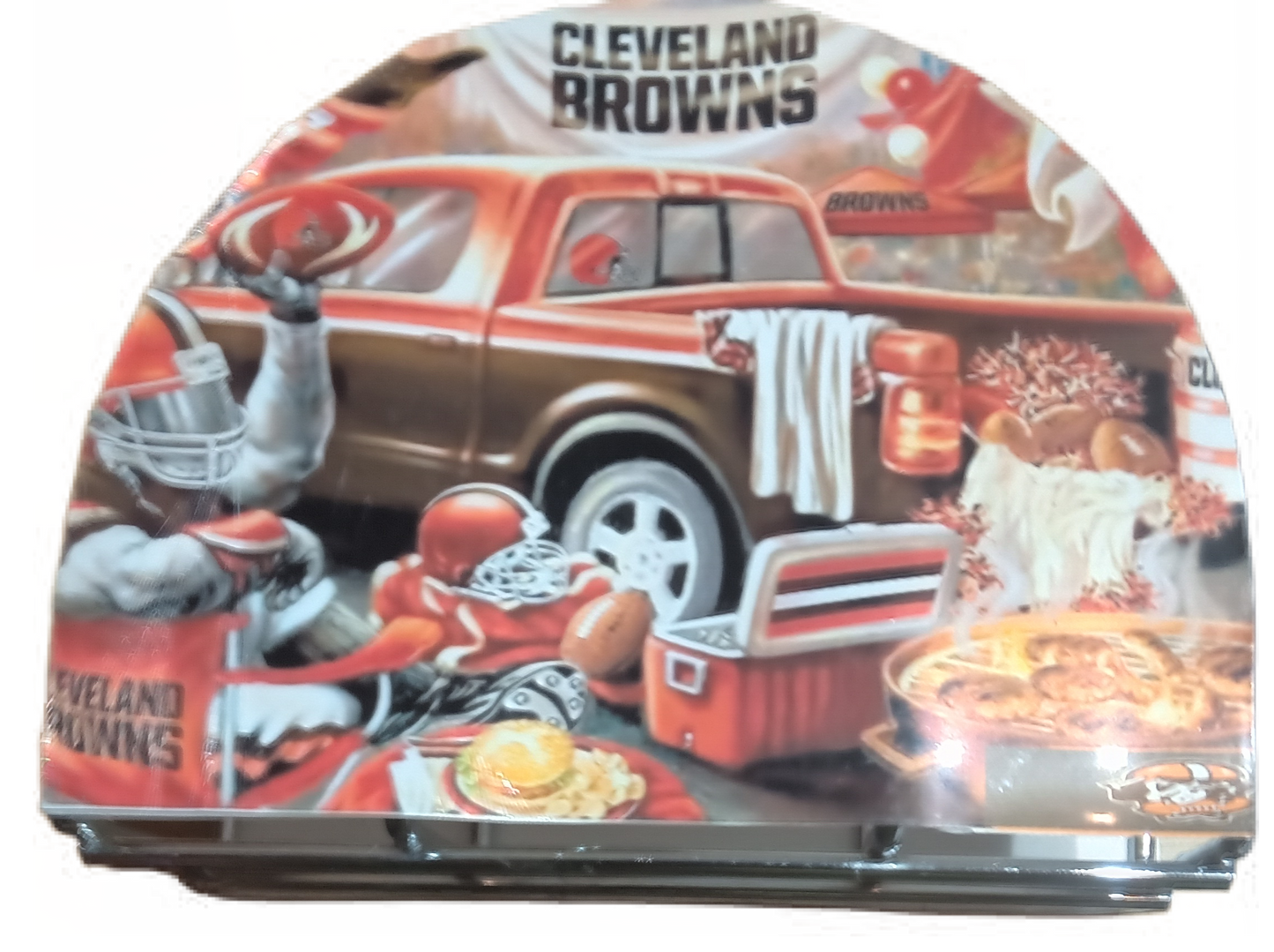 C Brown & OSU Mascots Napkin Holder