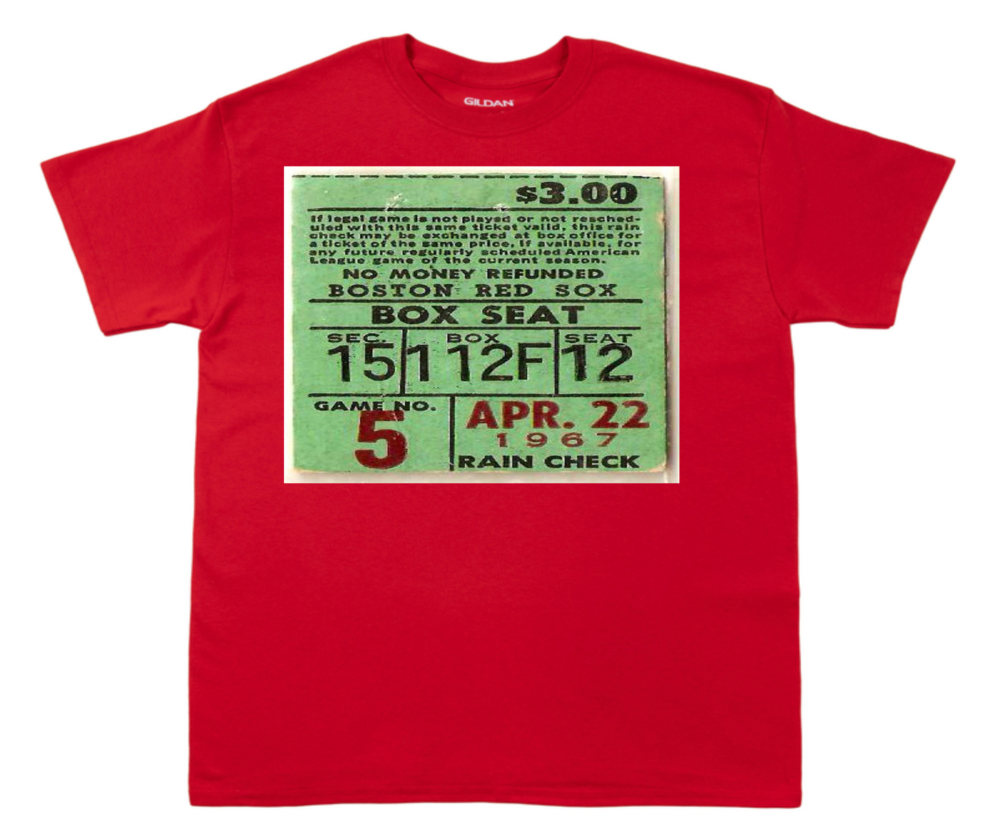 B. Red Sox Baseball Adult & Youth T-shirts