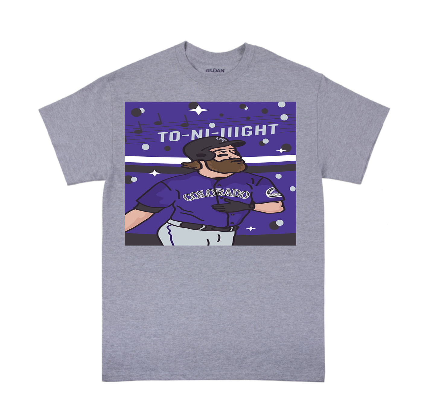 Co. Rockies Baseball Adult & Youth T-shirts